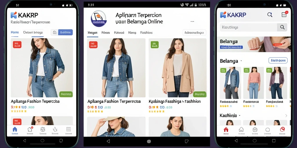 Tampilan antarmuka KAKRP yang user-friendly dan stylish.